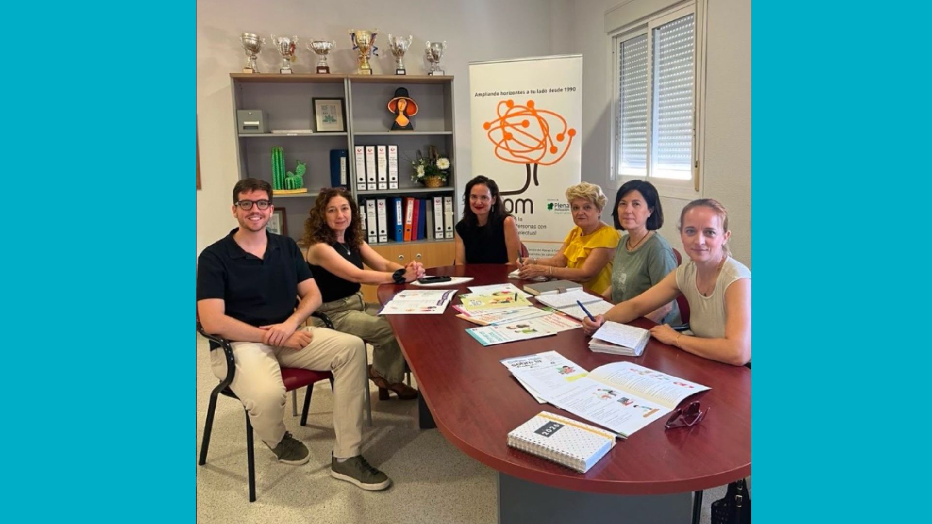 Reunión con CEOM MURCIA, Asociación para la integración de personas con discapacidad intelectual