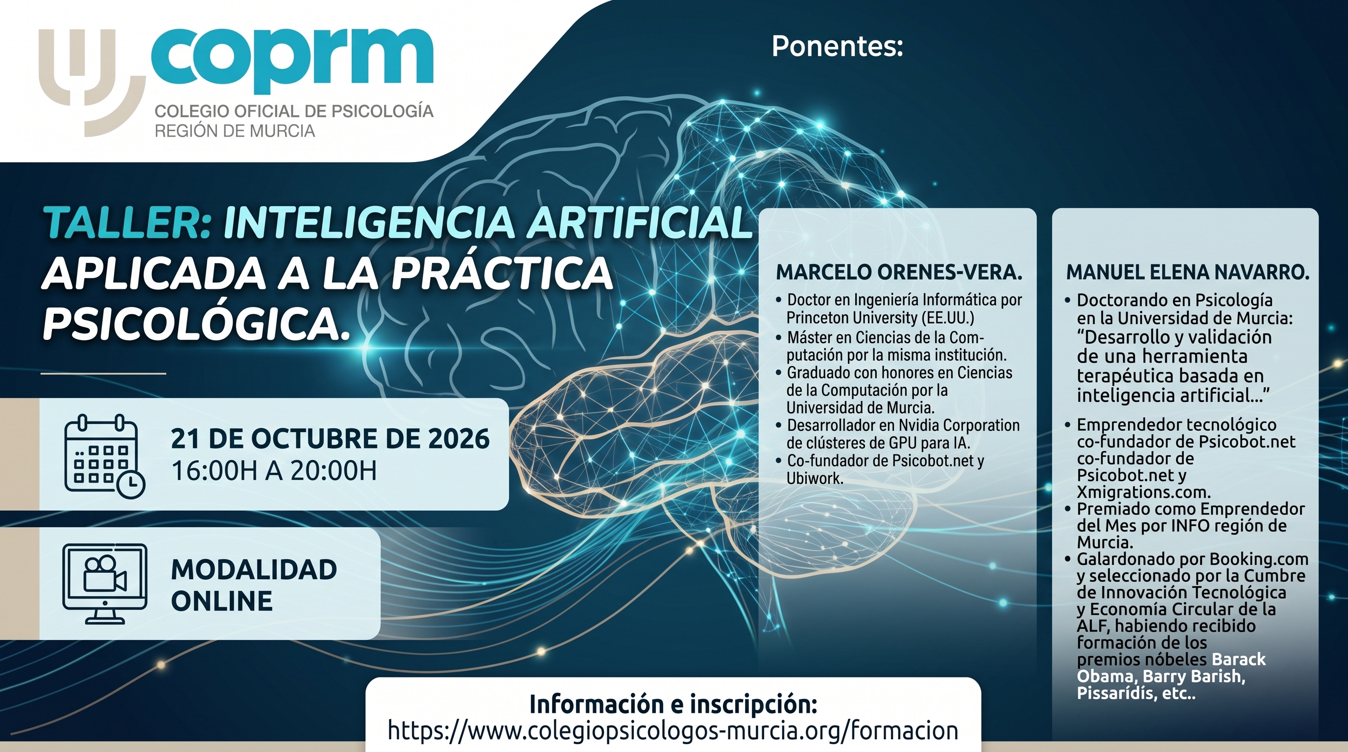 Taller Inteligencia Artificial aplicada a la práctica psicológica